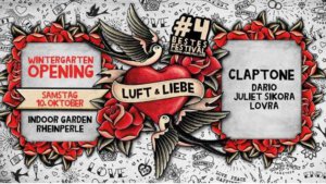 Read more about the article Luft & Liebe Wintergarten Opening mit Claptone
