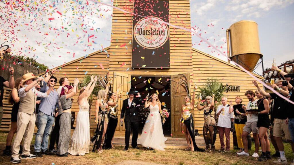 Parookaville 2025 Hochzeit Warsteiner Brauerei